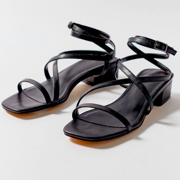 Urban Outfitters Shoes - Urban Outfitters Black  Molly Strappy Heel…